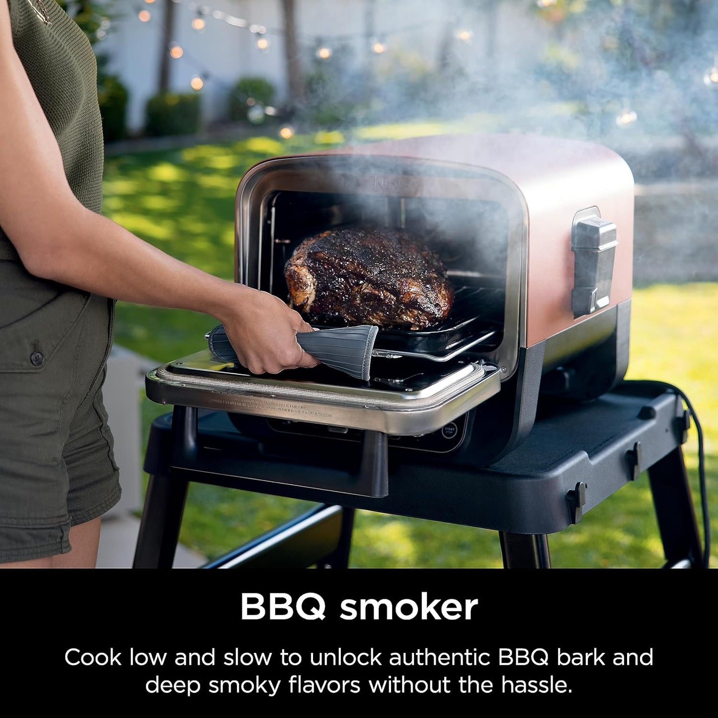 Ninja Woodfire 8-in-1 Outdoor Portable Electric Pizza Oven