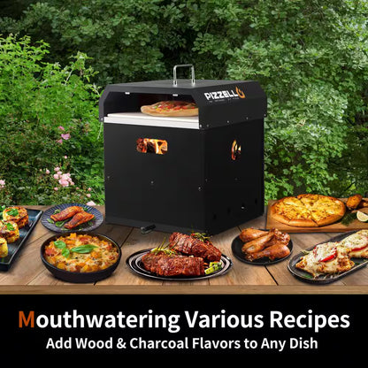 INNUMIA Outdoor Portable Wood-Fired Pizza Oven
