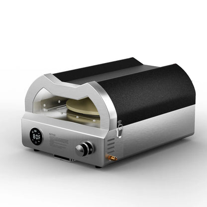 Velivi 12-Inch Propane Outdoor Pizza Oven with Rotating Stone