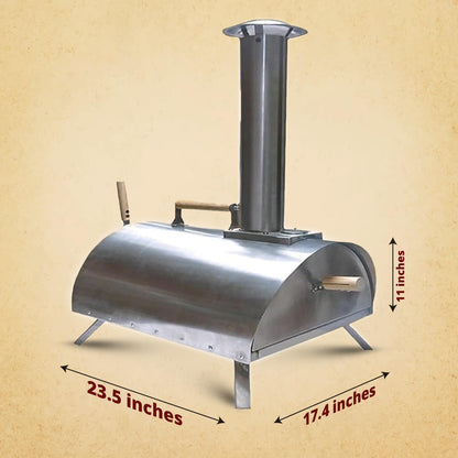 Pellethead Outdoor Portable Wood Pellet Pizza Oven