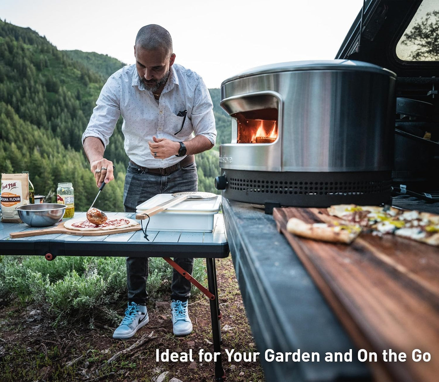 Solo Stove Pi Prime Propane Outdoor Pizza Oven Bundle