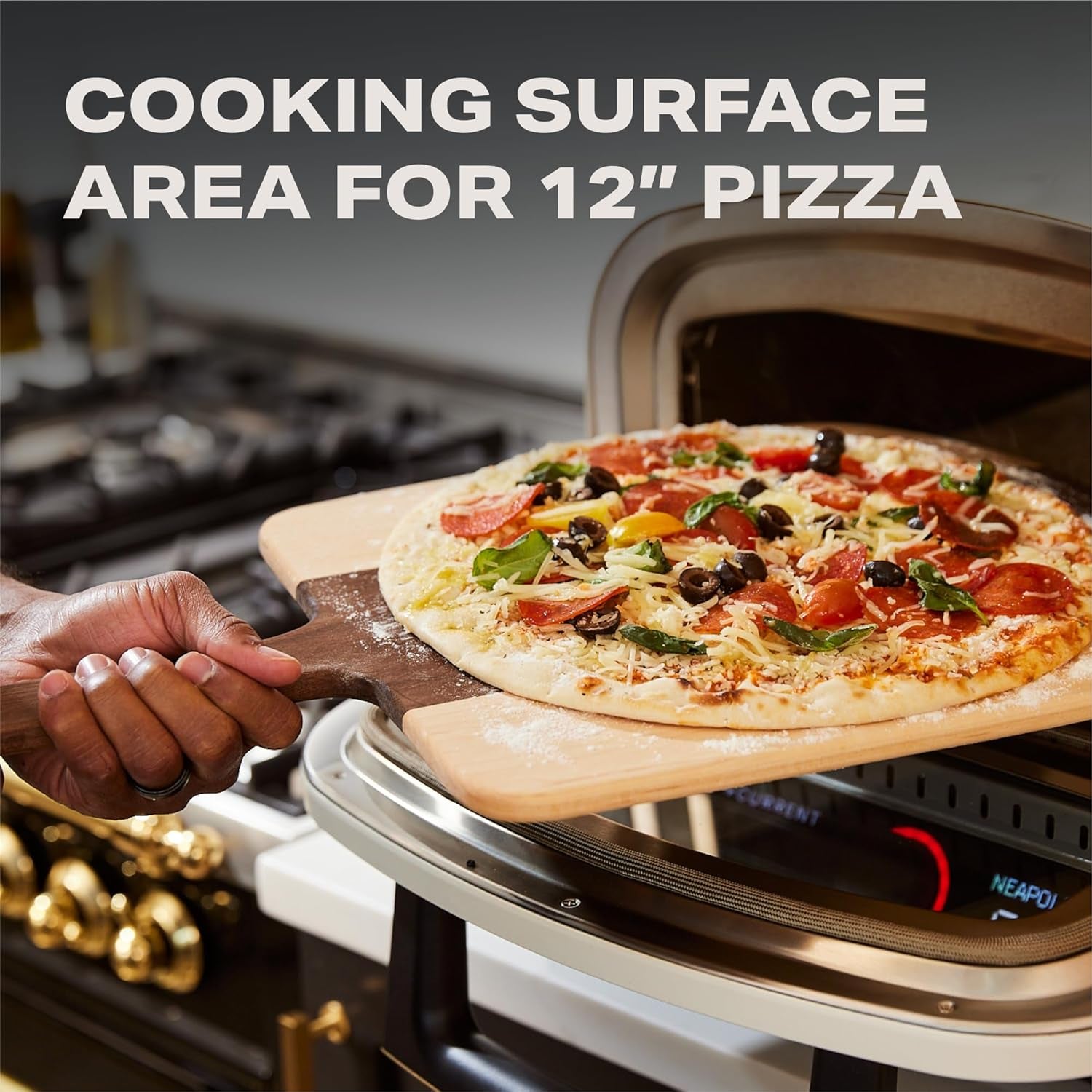 Current Model P Smart Countertop Electric Pizza Oven