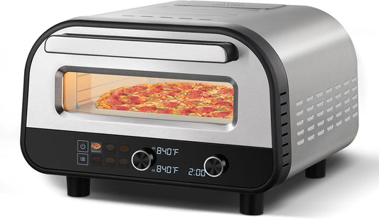 AMZCHEF Countertop Electric Pizza Oven