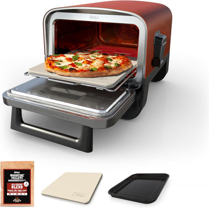 Ninja Woodfire 8-in-1 Outdoor Portable Electric Pizza Oven