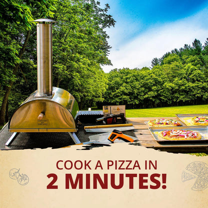 Pellethead Outdoor Portable Wood Pellet Pizza Oven