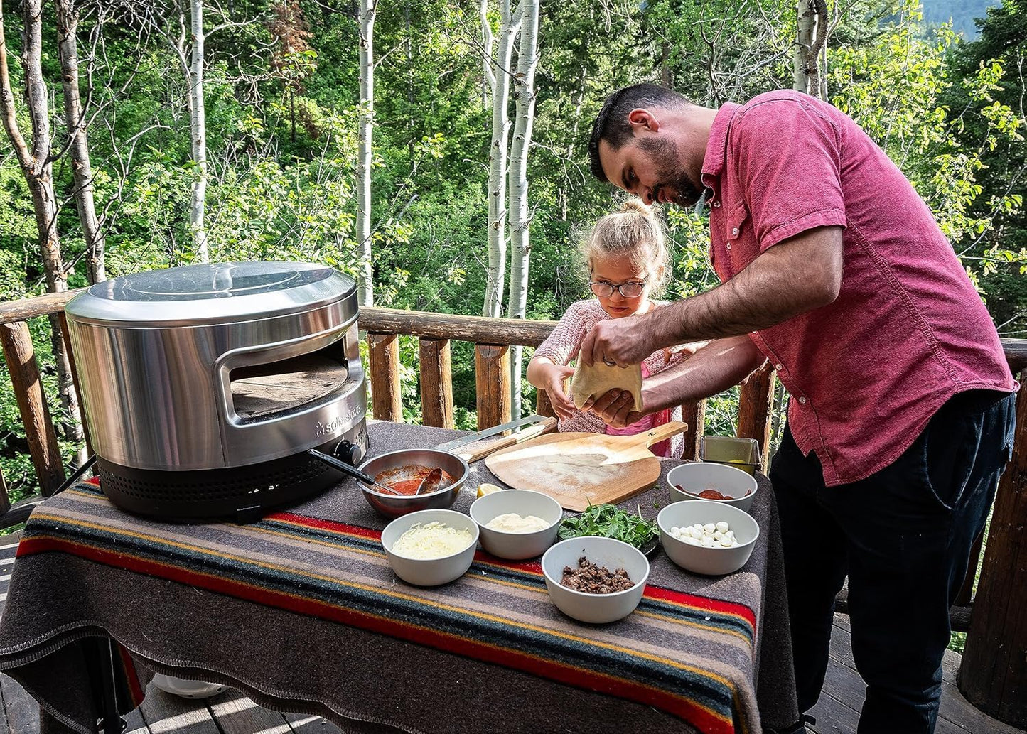Solo Stove Pi Prime Propane Outdoor Pizza Oven Bundle