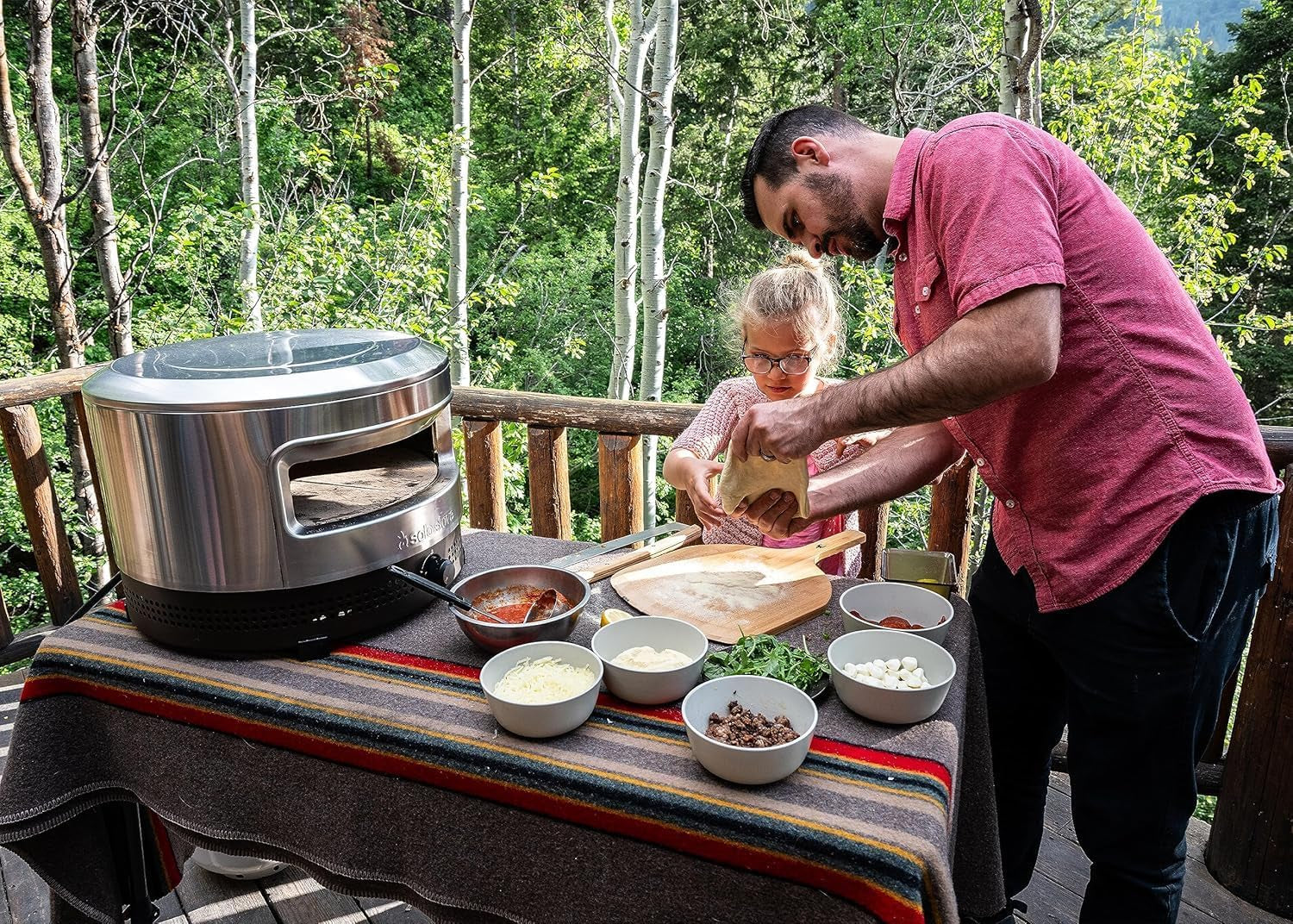 Solo Stove Pi Prime Propane Outdoor Pizza Oven Bundle