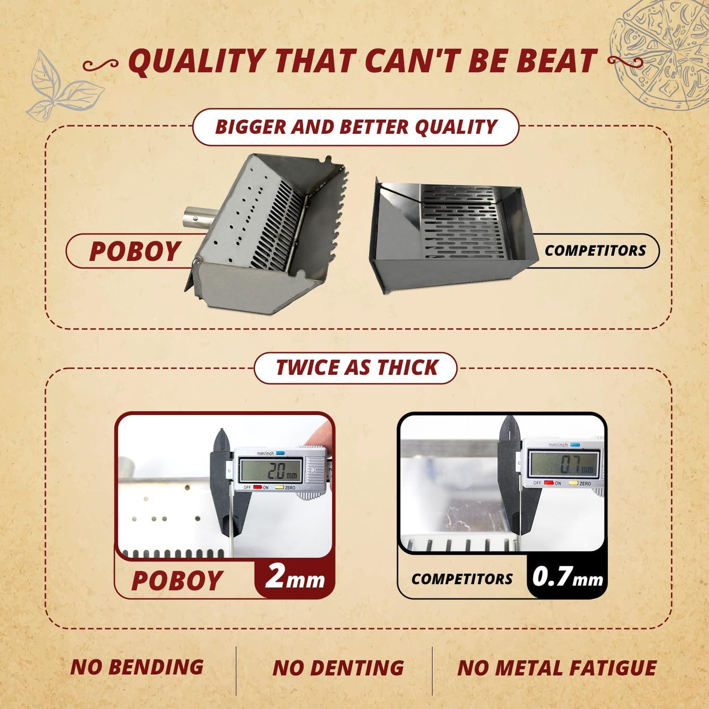Pellethead Outdoor Portable Wood Pellet Pizza Oven