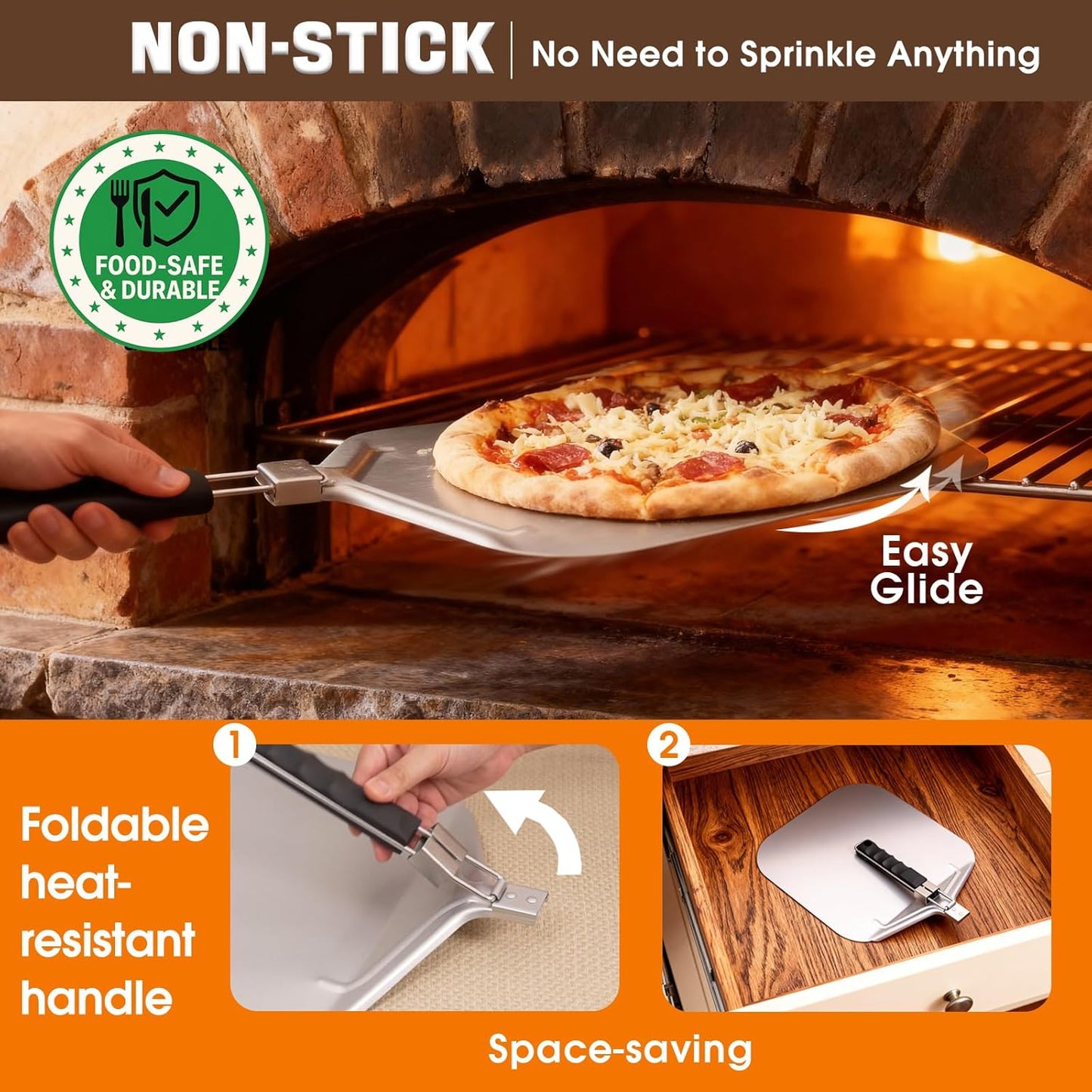 Bontek 6-Piece Pizza Accessories Set 