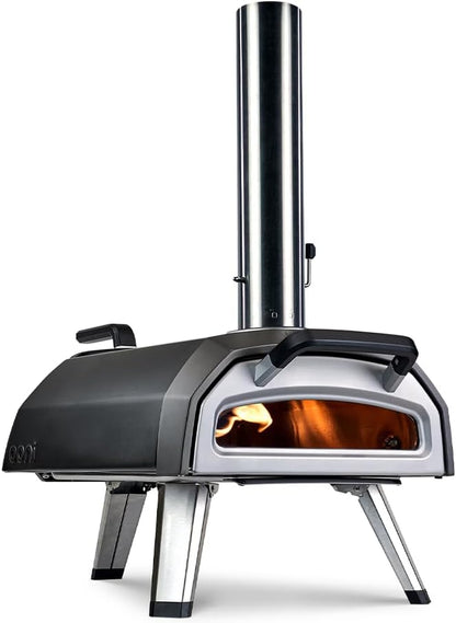 Ooni Karu 2 Multi-Fuel Outdoor Pizza Oven – 12-Inch Dual Fuel Wood & Gas Pizza Maker