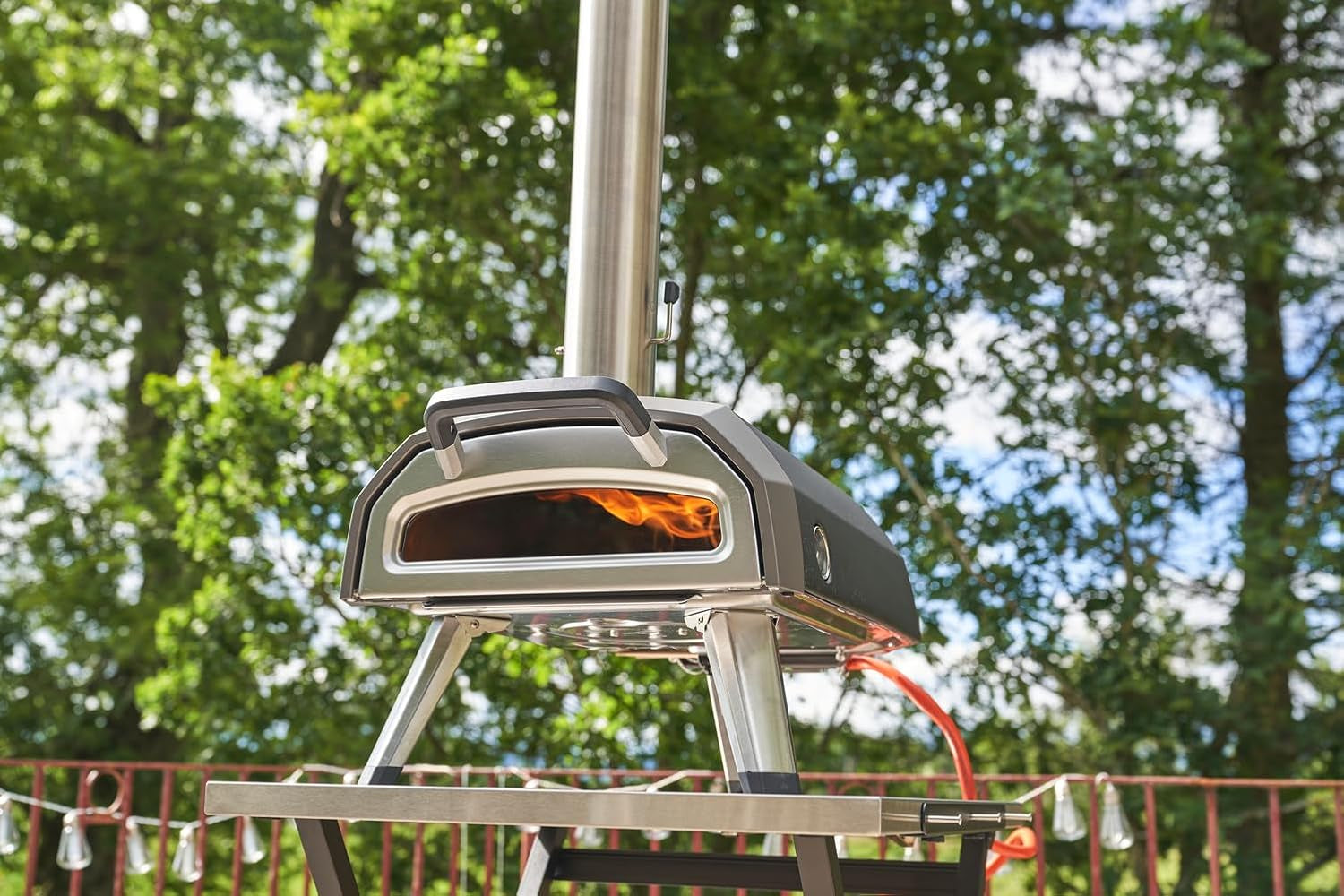 Ooni Karu 2 Multi-Fuel Outdoor Pizza Oven – 12-Inch Dual Fuel Wood & Gas Pizza Maker