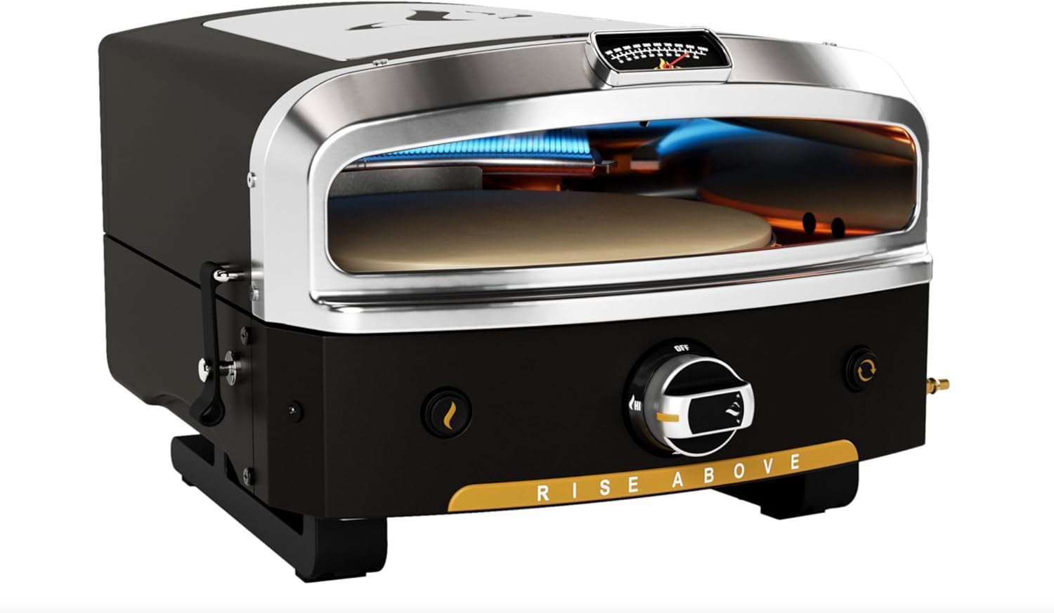 HALO Versa 16 Propane Outdoor Pizza Oven - 16" Rotating Stone