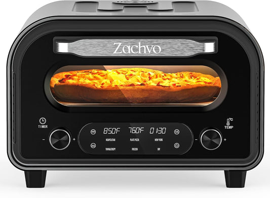 ZACHVO Countertop Electric Pizza Oven