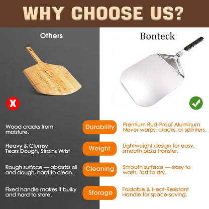 Bontek 6-Piece Pizza Accessories Set 