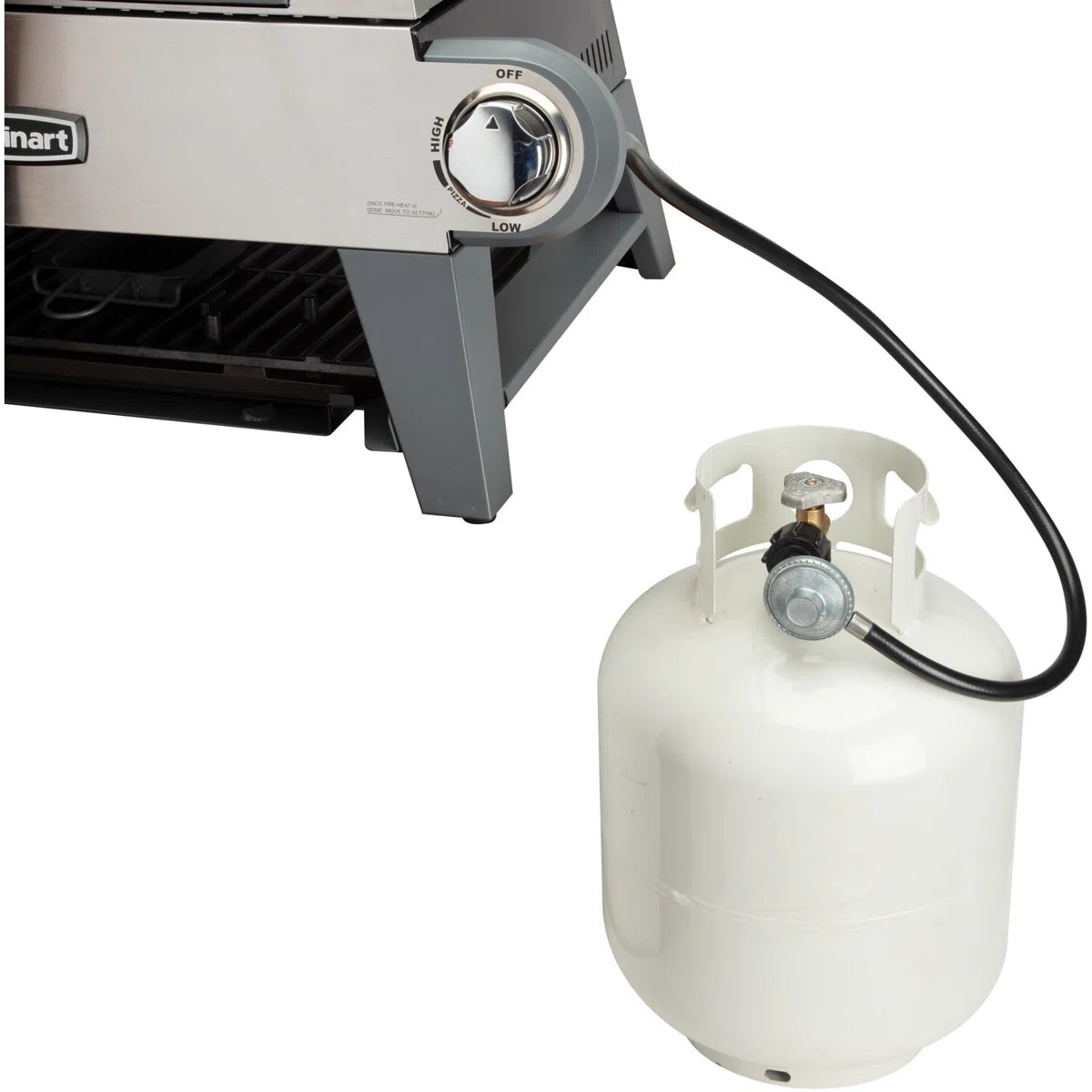 Cuisinart 3-in-1 Propane Outdoor Pizza Oven, Grill & Griddle