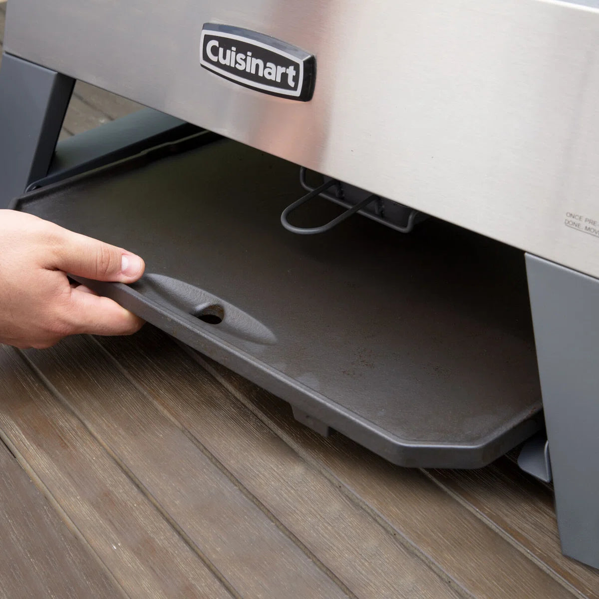 Cuisinart 3-in-1 Propane Outdoor Pizza Oven, Grill & Griddle