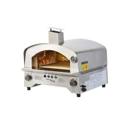 Flame King Outdoor Portable Propane Gas Pizza Oven