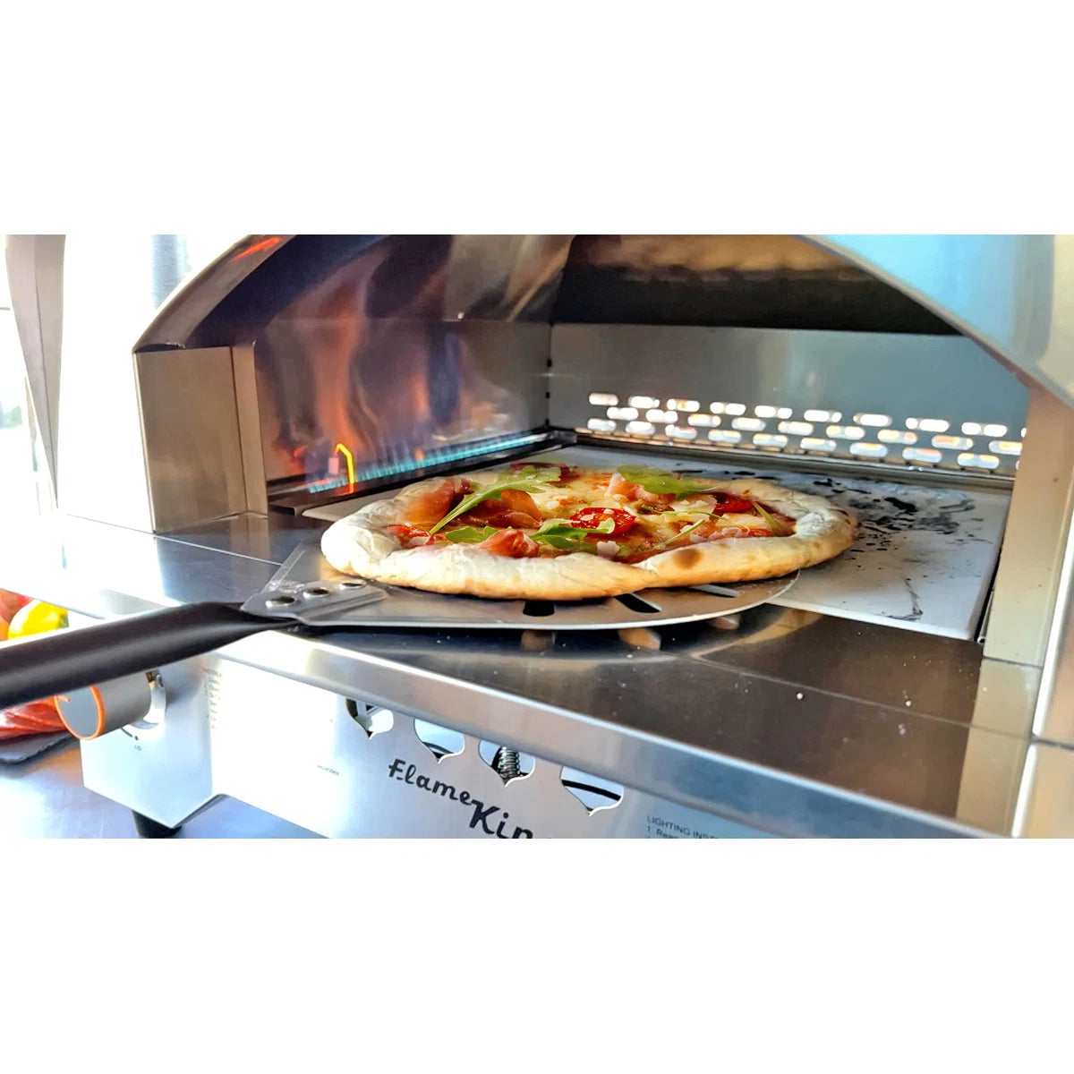 Flame King Outdoor Portable Propane Gas Pizza Oven