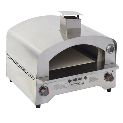 Flame King Outdoor Portable Propane Gas Pizza Oven