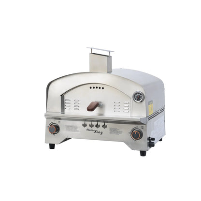 Flame King Outdoor Portable Propane Gas Pizza Oven