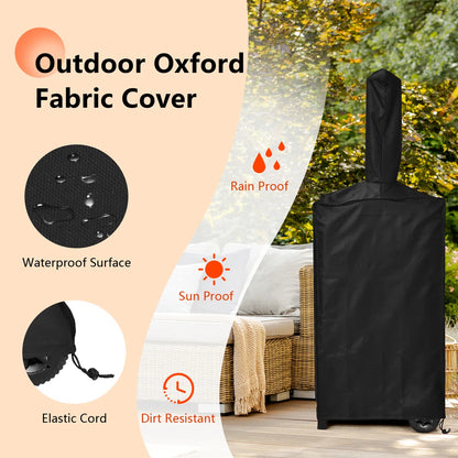 Costway Freestanding Wood-Fired Outdoor Pizza Oven