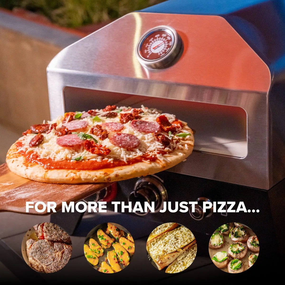 Nexgrill Outdoor Portable Propane Pizza Oven