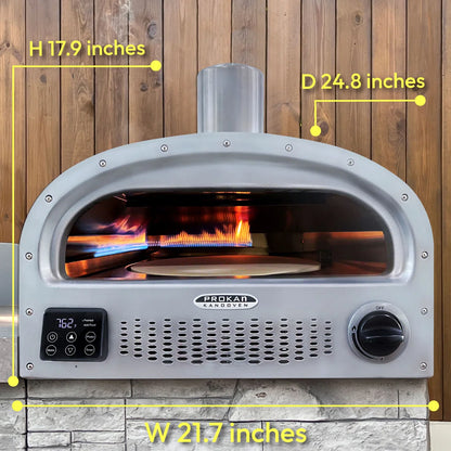 Prokan Kano Outdoor Portable Propane Pizza Oven