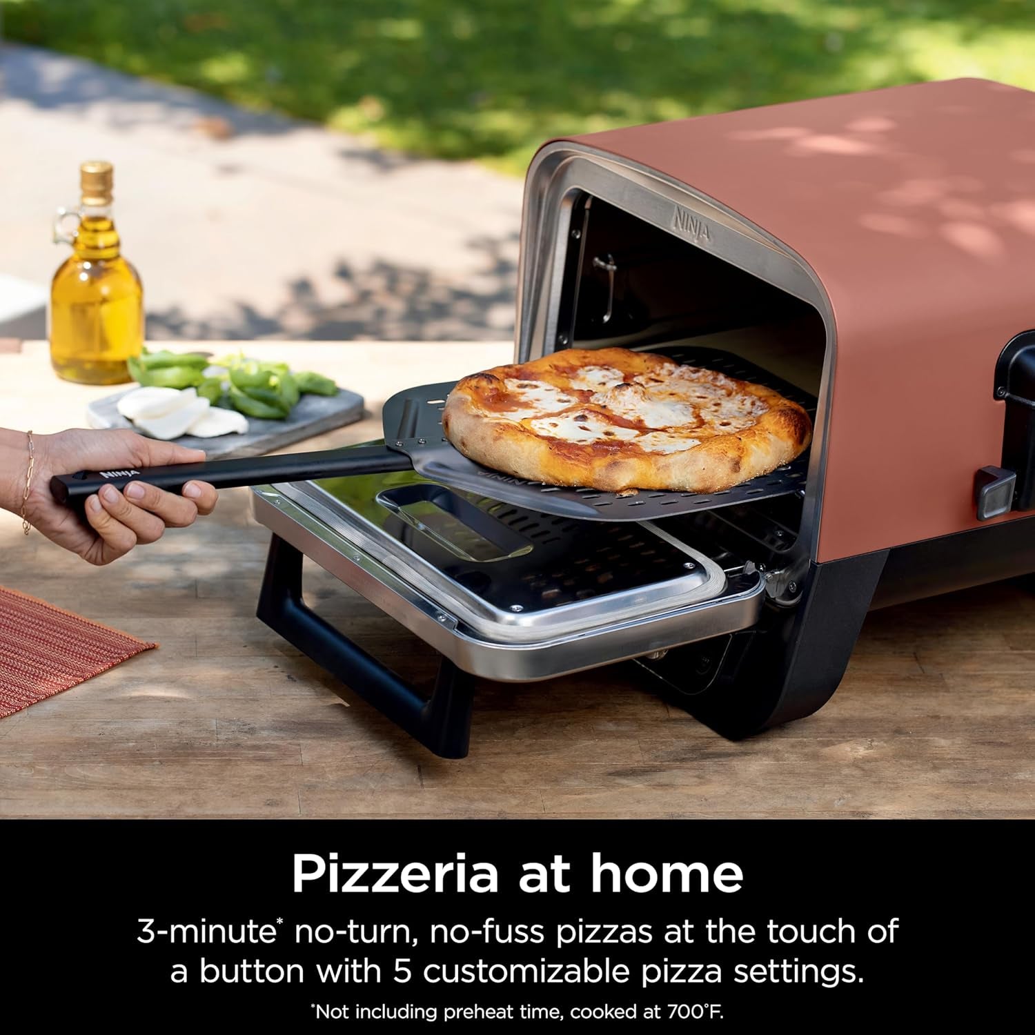Ninja Woodfire 8-in-1 Outdoor Portable Electric Pizza Oven