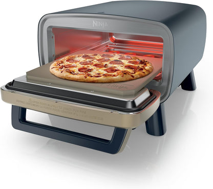 Ninja Artisan 12-Inch Outdoor Pizza Oven – 700°F Portable Electric Countertop Pizza Maker