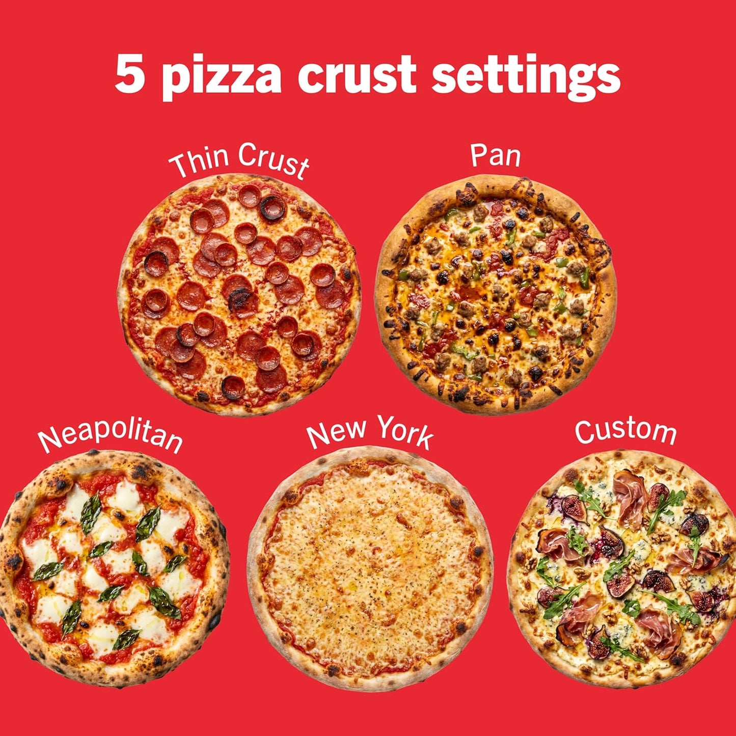 Ninja Artisan 12-Inch Outdoor Pizza Oven – 700°F Portable Electric Countertop Pizza Maker