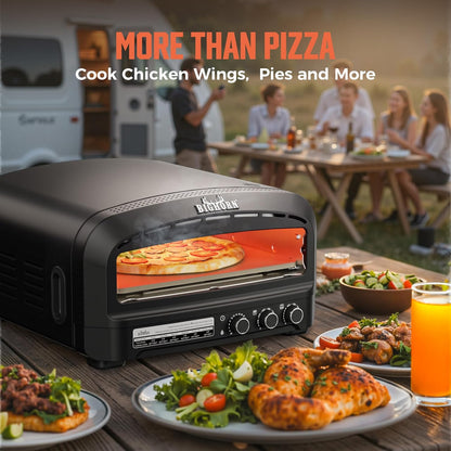 BIG HORN 14" Indoor Electric Countertop Pizza Oven