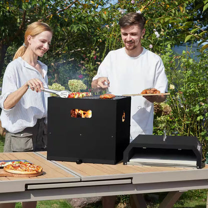 INNUMIA Outdoor Portable Wood-Fired Pizza Oven