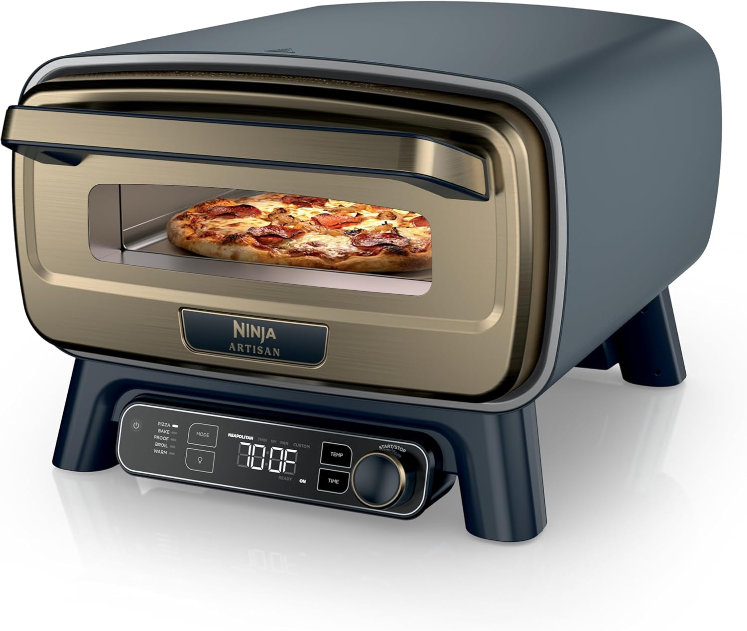 Ninja Artisan 12-Inch Outdoor Pizza Oven – 700°F Portable Electric Countertop Pizza Maker