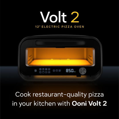 Ooni Volt 2 Indoor Electric Pizza Oven - 12" Pizza Maker
