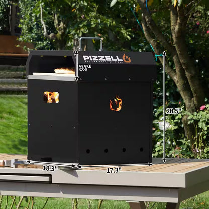 INNUMIA Outdoor Portable Wood-Fired Pizza Oven