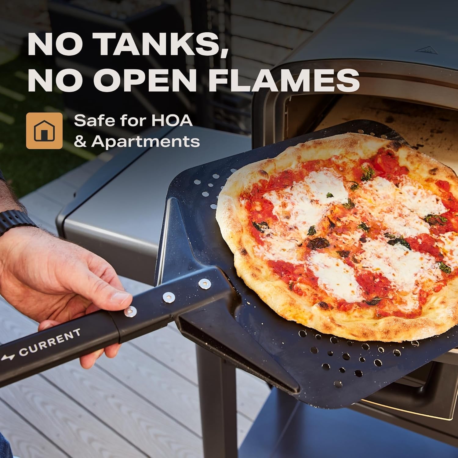 Current Model P Smart Countertop Electric Pizza Oven